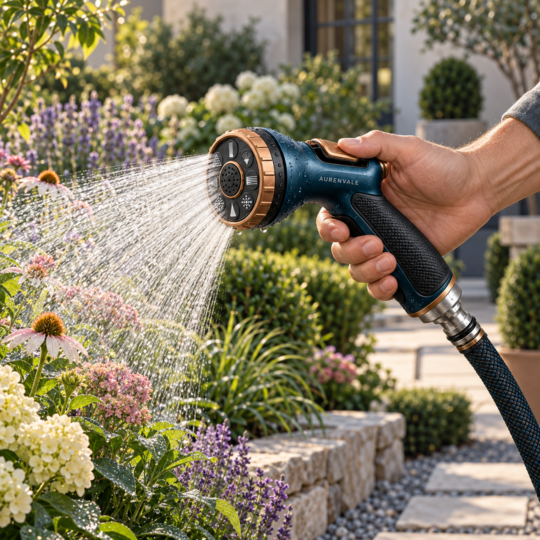 ArcJet N8 precision hose nozzle watering garden foliage
