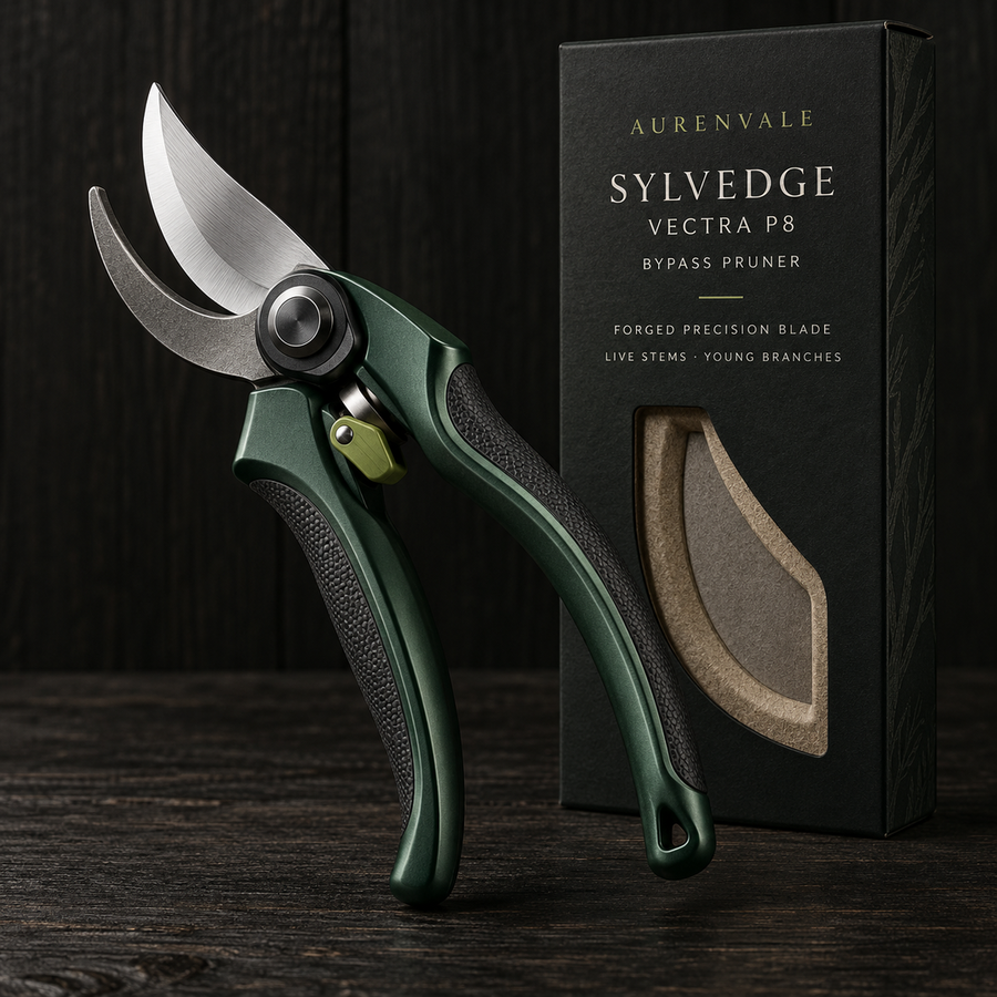 AURENVALE SYLVEDGE Vectra P8 bypass pruner with presentation box